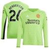 Original Fußballtrikot Manchester United Henderson 26 Torwart Heimtrikot 2023-24 Langarm Für Herren